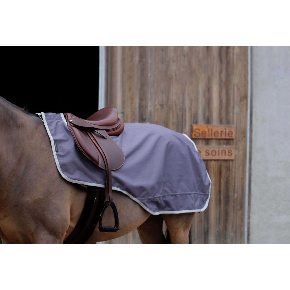 Couvre-reins imperméable EQUITHÈME - TYREX 1200D - Recyclé, doublé polaire