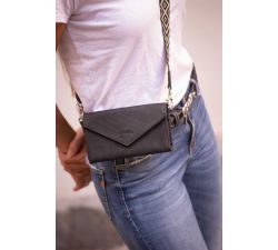 Phone Pocket PENELOPE cuir perforé