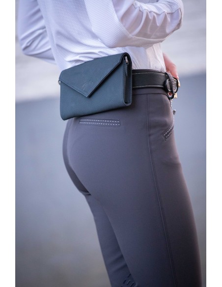 Phone Pocket PENELOPE perforiertes Leder