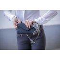 Phone Pocket PENELOPE perforiertes Leder