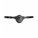 Sangle de selle en cuir avec bavette ventrale élastique Waldhausen