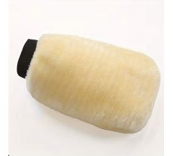 pflegehandschuh zum aufpolieren schaf synthetisch
