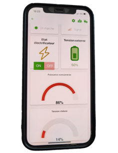 Electrificateur connecté eCONTROL F15 Chapron 2