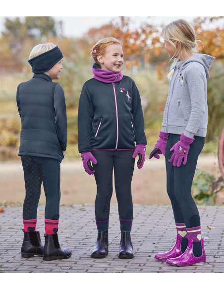 Pantalon d’équitation thermique Fun Sport en silicone, pour enfants ELT
