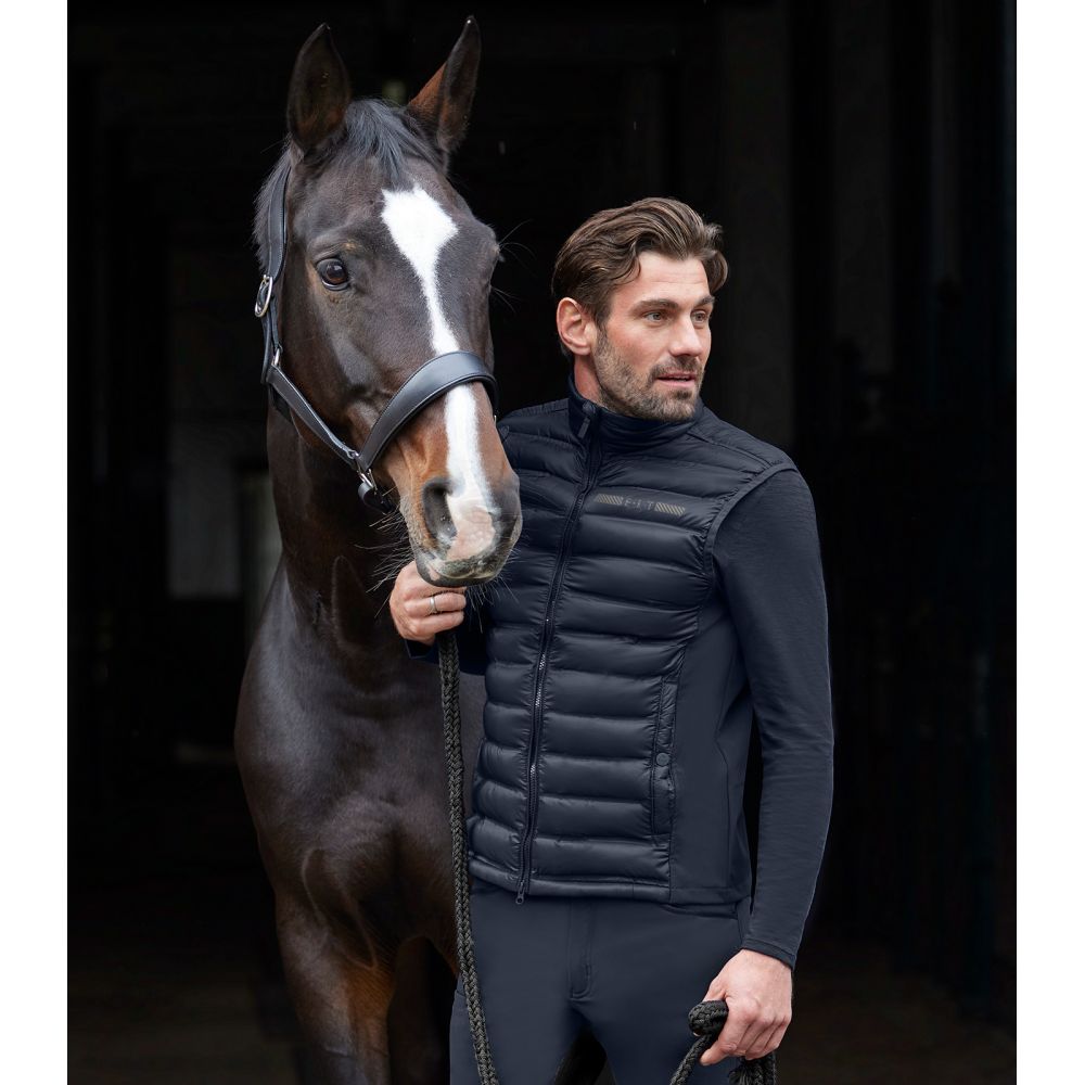 Chaqueta sin mangas Maine de mezcla de softshell para hombre ELT