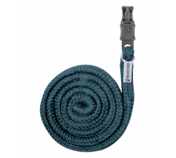 Más eslinga de sujeción con mosquetón antipánico, hebilla oscura. Waldhausen