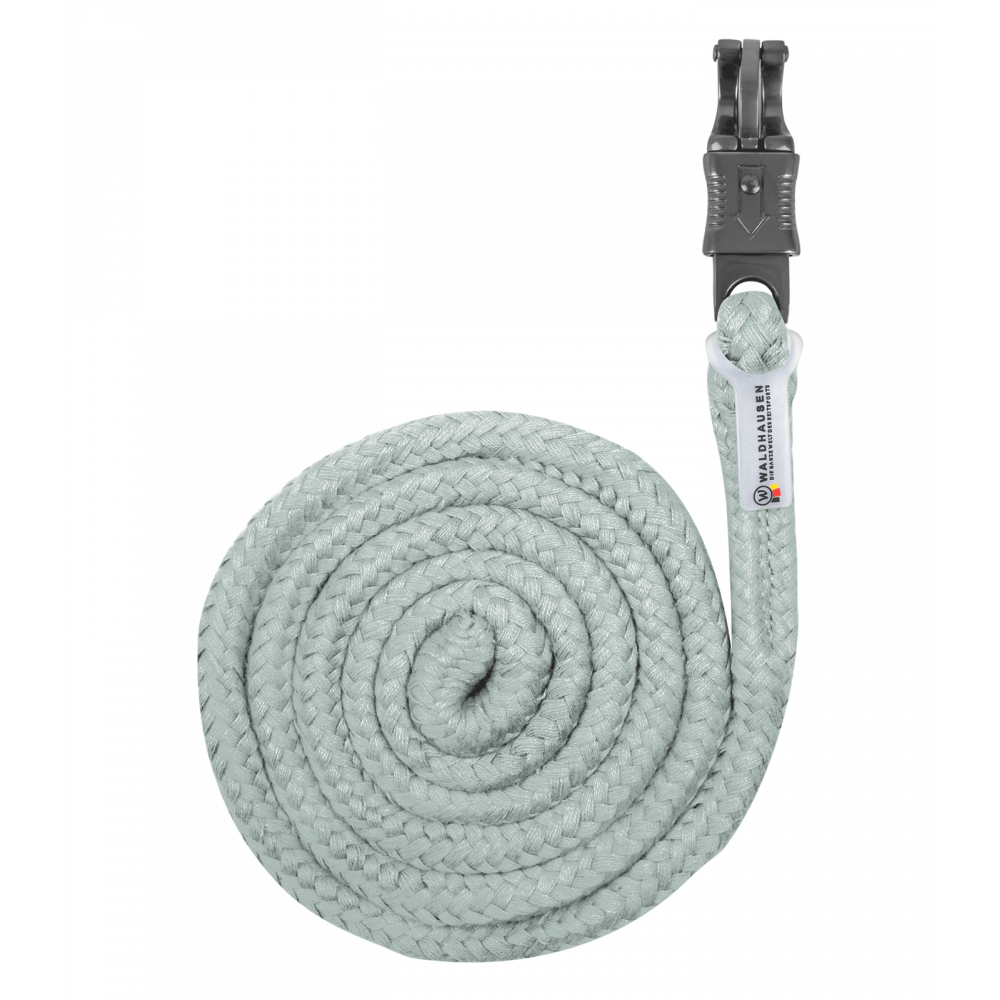 Plus-Verbindungsmittel mit Antipanik-Karabiner, dunkle Beschläge. Waldhausen