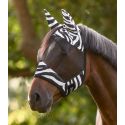 Masque anti-mouches Zebra Waldhausen du shetland au trait