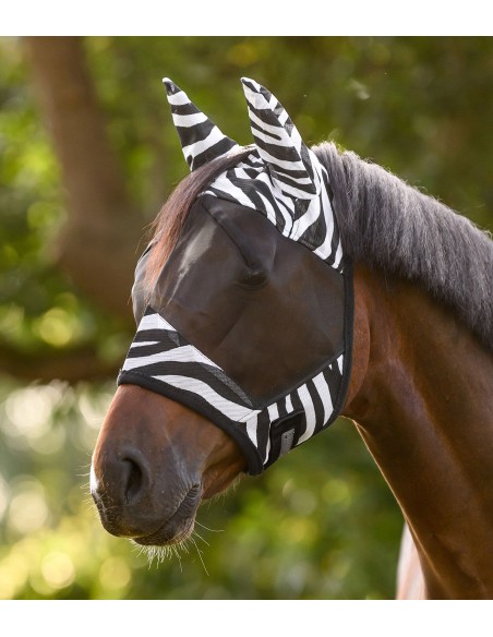 Zebra-Fliegenschutzmaske Waldhausen