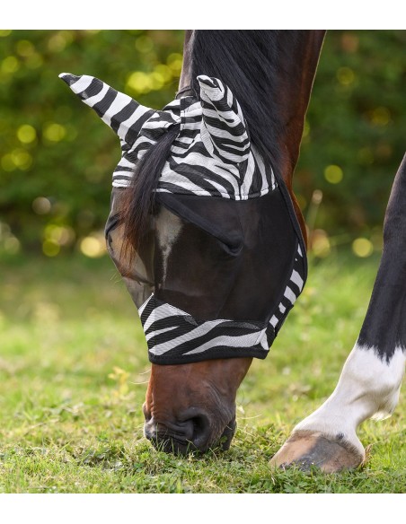 Zebra-Fliegenschutzmaske Waldhausen