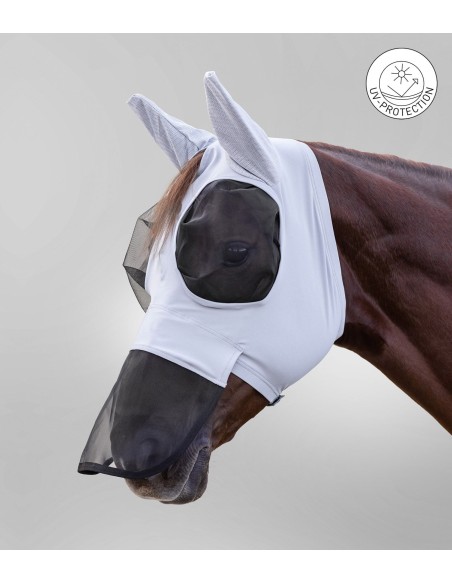 Masque anti-mouches Puck avec protection nasale Waldhausen du shetland au trait