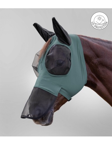 Masque anti-mouches Puck avec protection nasale Waldhausen du shetland au trait