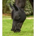 Masque anti-mouches Puck avec franges nasales Waldhausen du shetland au trait