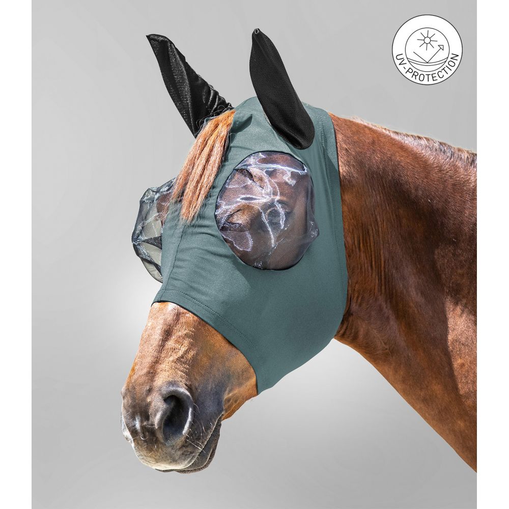 Masque anti-mouches Puck Waldhausen du shetland au trait