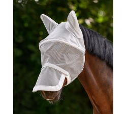 Masque anti-mouches 3en1 Space, avec oreilles et nez amovibles PREMIUM Waldhausen