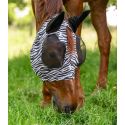 Masque anti-mouches Puck Zebra Waldhausen du shetland au trait