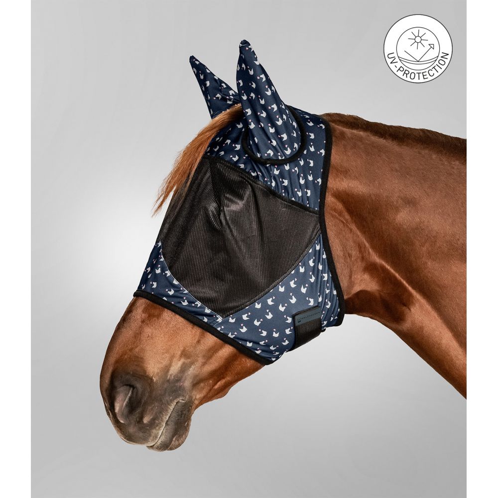 Masque anti-mouche Lucky Waldhausen du poney au cheval
