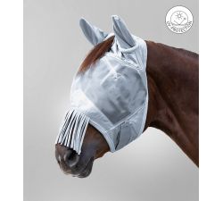 Masque anti-mouche avec oreilles et franges de naseaux PREMIUM Waldhausen
