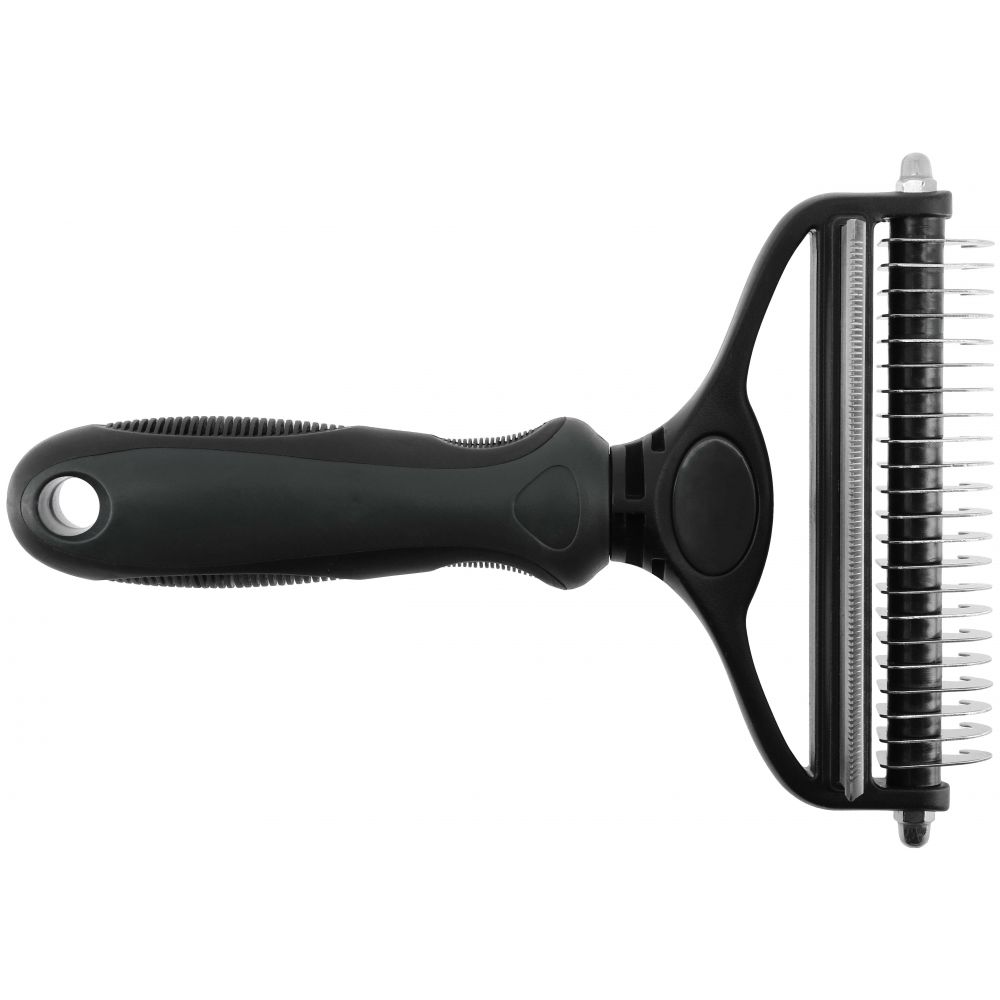 2-en-1 brosse et peigne à mue HIPPOTONIC