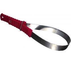 HIPPOTONIC Hitze-Messer - Edelstahl Klinge glatt/gezackt