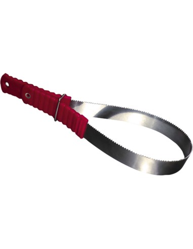 Cuchillo térmico HIPPOTONIC - Hoja lisa/dentada de acero inoxidable
