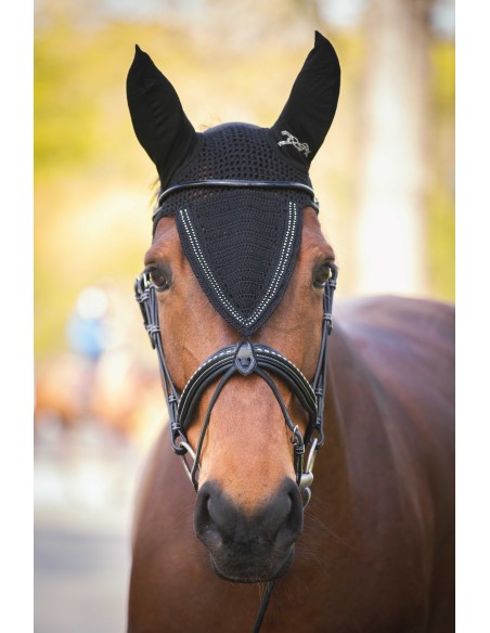 Bonnet pour chevaux long PENELOPE Strass