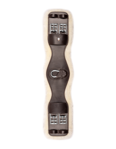 Correa corta de cuero Waldhausen con lana ECO Waldhausen