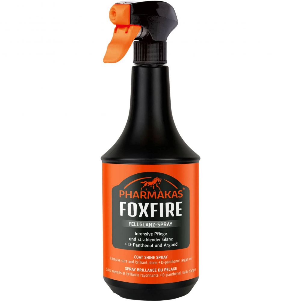 Spray lustrant pour chevaux Foxfire Pharmakas