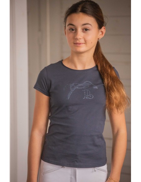 T-shirt enfant EDEN By PENELOPE Iconic Strass