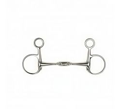 Baucher Metalab Gebiss doppelt gebrochen