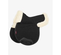 Tapis de selle mixte en forme doublé en Merino