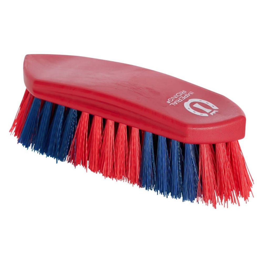 10 Brosses dures 2 couleurs Imperial Riding bouchon Dandy brush