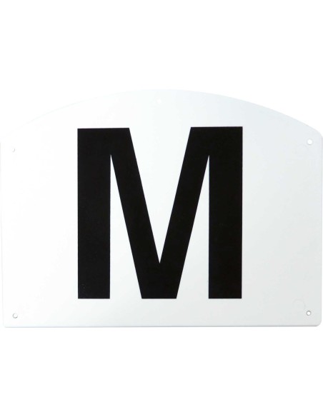 Set de 12 lettres de manège HIPPOTONIC support plastique