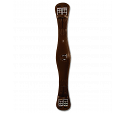 Correa corta de cuero con elástico Waldhausen