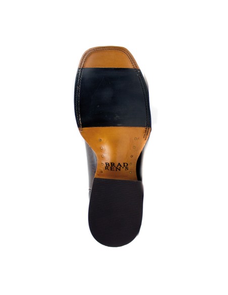 Botas del oeste de Brad Ren con suela de cuero