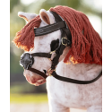 Bridon à muserolle croisée Toy Pony LeMieux