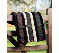 Housse de sangle mixte en laine synthétique