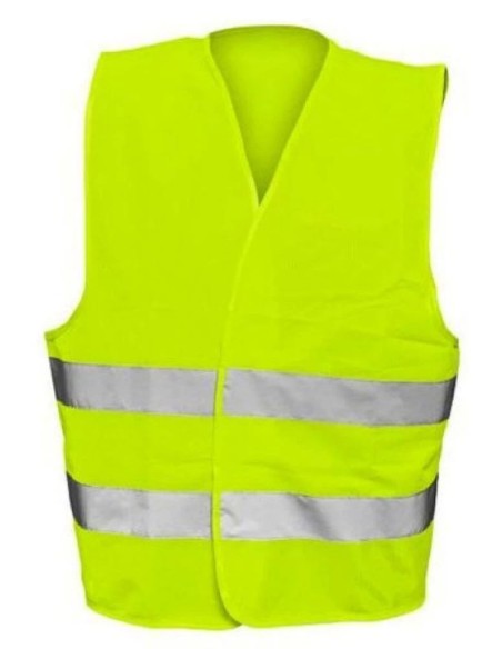 Gilet fluo et réfléchissant de sécurité taille unique
