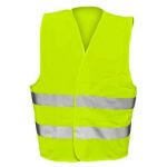 Gilet fluo et réfléchissant de sécurité taille unique