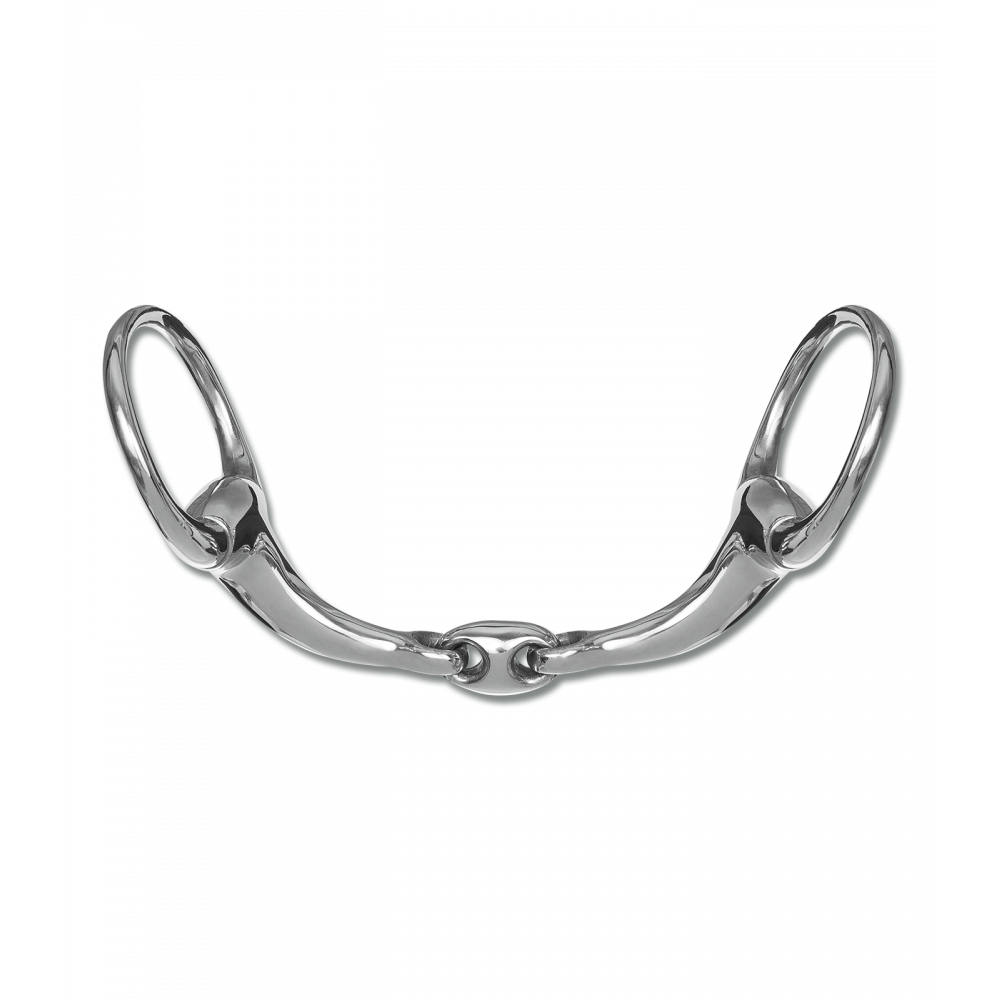 Anatomisch geformtes Olivenkopfgebiss, doppelt gebrochen Waldhausen