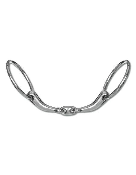 Mors de filet anatomique, double brisure Waldhausen