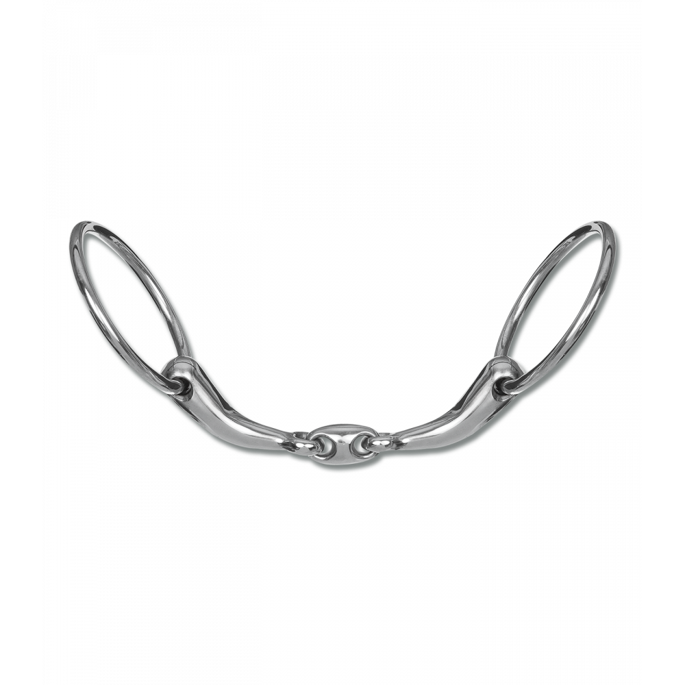 Mors de filet anatomique, double brisure Waldhausen