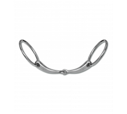 Mors de filet anatomique, simple brisure Waldhausen