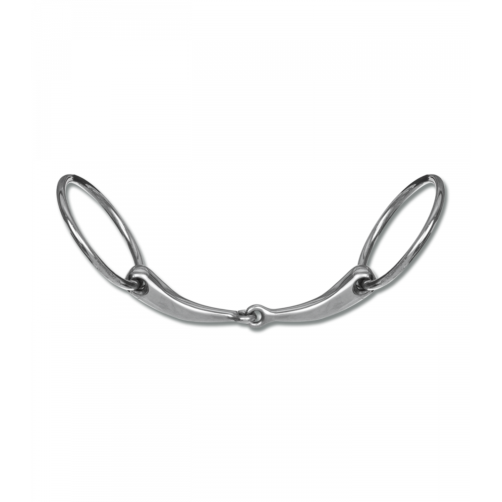 Mors de filet anatomique, simple brisure Waldhausen