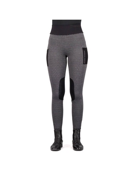 Legging d'équitation IRH Diamond Bubble KneeGrip