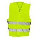 Gilet fluo et réfléchissant de sécurité taille unique