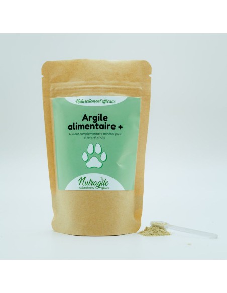 Arcilla alimentaria + Nutragile para perros