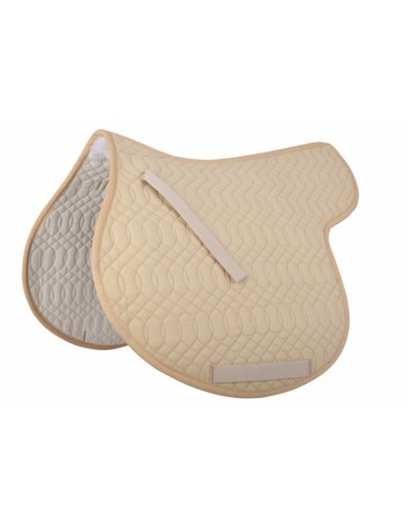 Tapis de selle en forme avec pad de garrot Beige