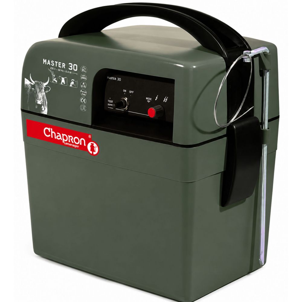 Electrificador Master 30 2,5 J para ganado vacuno y caprino
