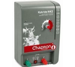 Electrificateur cloture électrique Hybride H42 4.25 joules Chapron